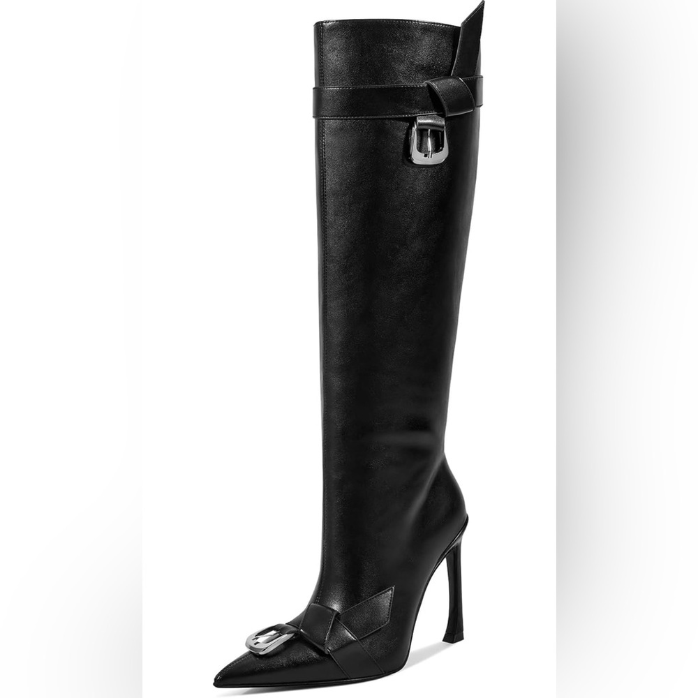 Women’s Black Knee High Boots